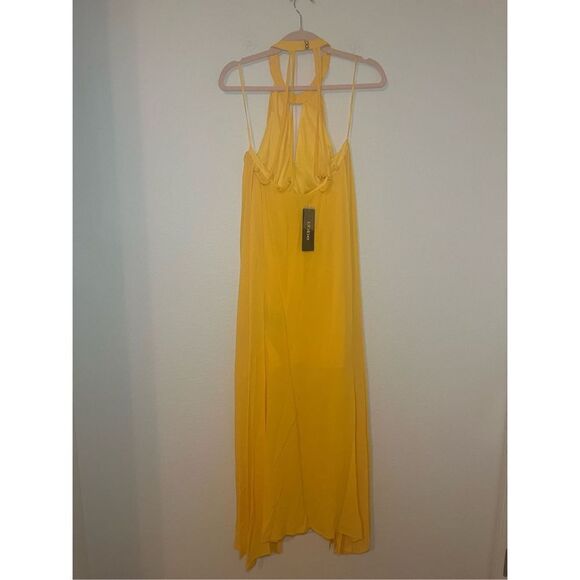 Bebe Keyhole Sleeveless Maxi Dress New - Picture 5 of 7